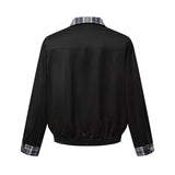 Figure-Flattering Spring Versatile Plaid Jacket