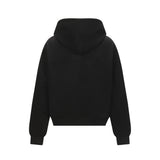 Polished Look Colorful Striped Hooded Sweatshirt