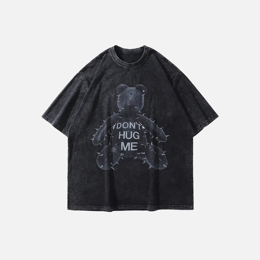 Oversized Vintage Bear Washed T-shirt