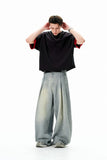 Streetwear Loose Fit American Style Wide Leg Jeans