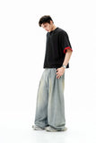 Streetwear Loose Fit American Style Wide Leg Jeans