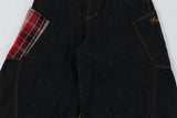 Y2K Unique Split Design Straight Leg Cargo Jeans