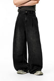 Streetwear Loose Fit American Style Wide Leg Jeans