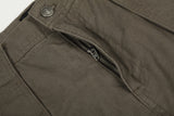 Versatile Loose-Fit Casual Solid Straight-Leg Cargo Pants