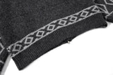 Classic Flattering Oversized Knit Hooded Sweatshirt