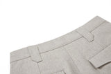 Relaxed European Style Street Vibe Wide Leg Pants