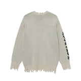 Winter Flexible Y2K Lazy Cross Zipper Sweater