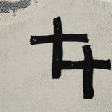 Winter Flexible Y2K Lazy Cross Zipper Sweater