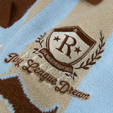 Long-lasting Striped Long Sleeve Polo Sweater