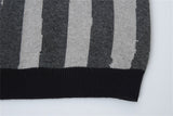 Stylish Vintage Lazy Striped Long Sleeve Sweater