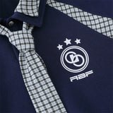 Streetwear Long Sleeve Polo Collar With Tie Sweatshirt