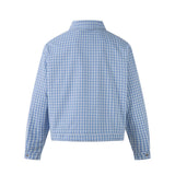 Versatile Y2K Stylish Plaid Collar Casual Jacket