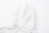 Fashionable Irregular Zip Up Hooded Sweatshirt