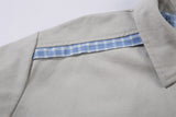 Versatile Y2K Stylish Plaid Collar Casual Jacket