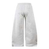 Trendy Loose Fit Letter Print Wide Leg Jogger