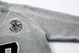 Y2K Cozy Versatile V-Neck Knit Sport Sweater