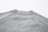 Y2K Cozy Versatile V-Neck Knit Sport Sweater