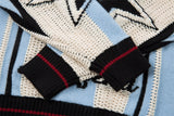 Y2K Stylish Loose Knit Casual Sport Sweater