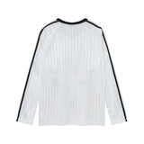 Y2K Butterfly Print V-Neck Long Sleeve T-Shirt