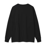 Ethnic Print Loose Fit Long Sleeve Sweatshirt