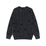 Essential Punk Distressed Long Sleeve Knit Sweater