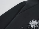 Stylish Streetwear Plaid Fake Two Piece Patchwork Hoodie