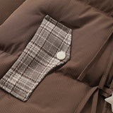 Fashionable Thick Warm Casual High Neck Puffer Jacket