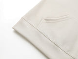 Y2K Cozy Minimalist Solid Oversized Hoodie
