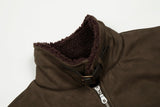 Vintage Patchwork Punk Faux Furr Leather Jacket