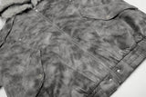 Thick Winter Camo Hooded Faux Furr Jacket