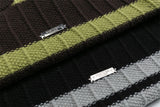 Spring Colorful Stripe Crewneck Sweater