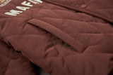 Embroidered American Badge Baseball Jacket