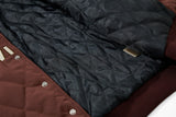 Embroidered American Badge Baseball Jacket