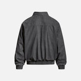 Y2K Large Pocket Heavy Metal Washed Denim Jacket