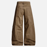 Y2K Wasteland Style Wide Leg Cargo Pants
