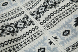 Vertical Collar Jacquard Pattern Cardigan