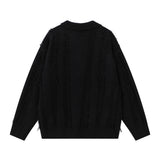 European Fringed Turtleneck Knitted Polo Sweater