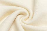 Stylish Oversized Pearl Detail Round Neck Sweater