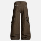 High Street Vibe Hip Hop Wide Leg Cargo Pants