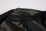 Stylish Camouflage Baseball Collar Padded Jacket