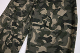 Camouflage Machete Drawstring Wide Leg Jogger