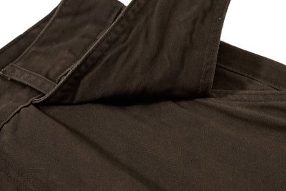 High Street Zipper Pocket Wide Leg Pants