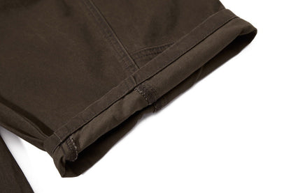 High Street Zipper Pocket Wide Leg Pants