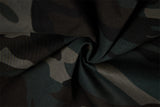 Stylish Camouflage Baseball Collar Padded Jacket