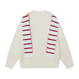 Fashionable European With Shawl Scarf Sweater