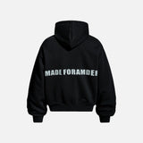 Spring Retro American Stripe Printed Hoodie