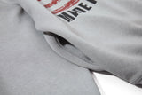 Spring Retro American Stripe Printed Hoodie