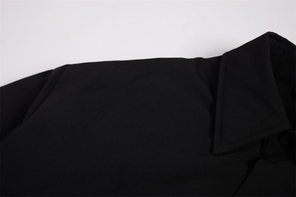 American Style Loose Lightweight Stand Collar Jacket