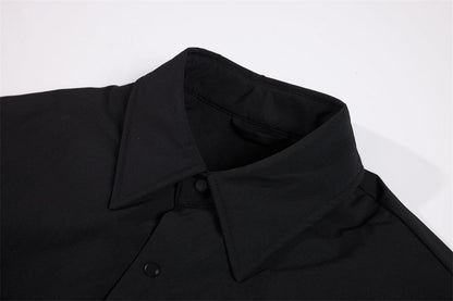 American Style Loose Lightweight Stand Collar Jacket