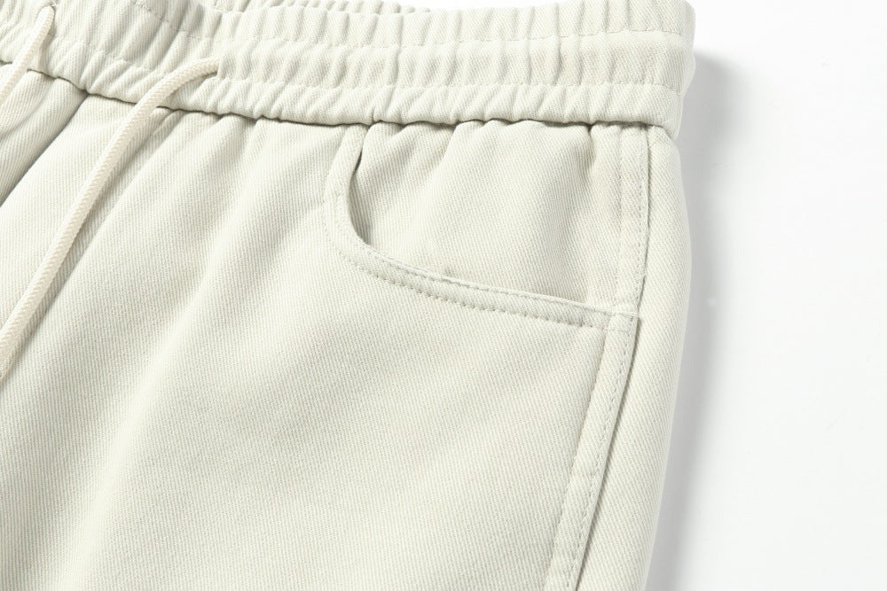 Functional Style Fleece Lined Straight Leg Pants